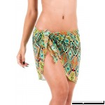 Coqueta Swimwear Chiffon Cover up Beach Sarong Pareo Canga Swimsuit Wrap Autumn One Size B01N5LMSVS